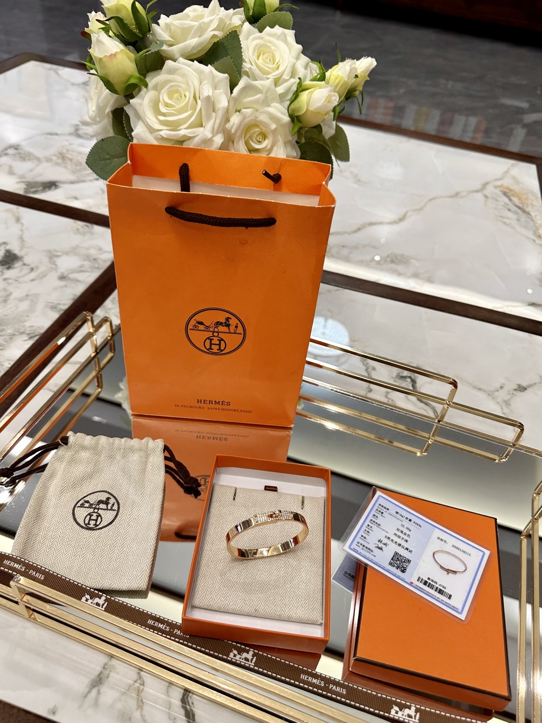 HERMES jewelry model 52